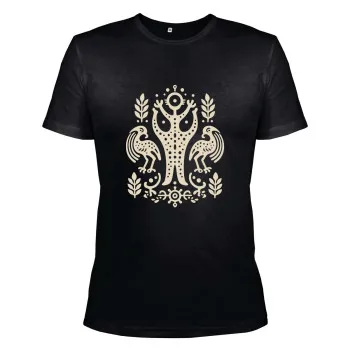 T-shirt print Trypillia m.45 black TM Yaroslav